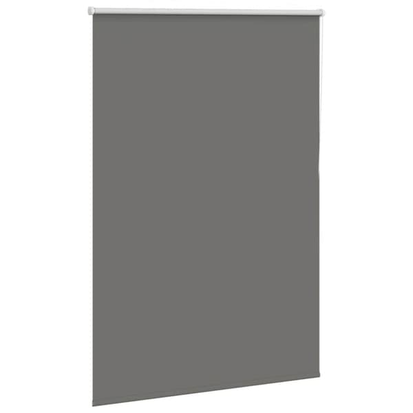vidaXL Rullgardin mörkläggning grå 90x175 cm tyg bredd 85,7 cm
