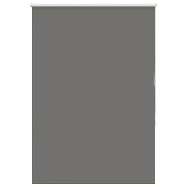 vidaXL Rullgardin mörkläggning grå 90x175 cm tyg bredd 85,7 cm