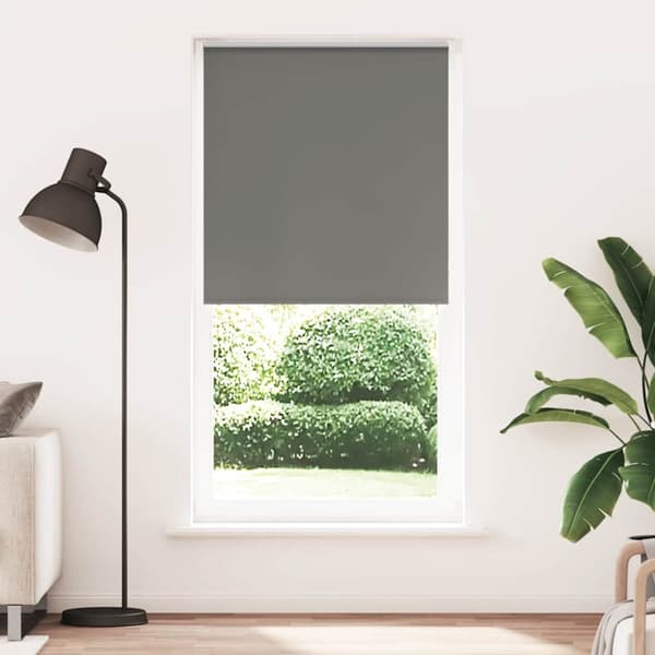 vidaXL Rullaverho Blackout harmaa 95x210 cm Kankaan leveys 90,7 cm