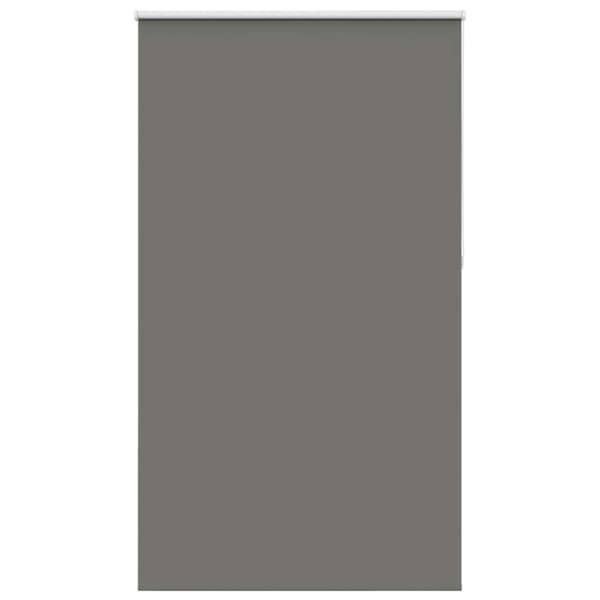 vidaXL Rullgardin mörkläggning grå 120x210 cm tyg bredd 116,6 cm