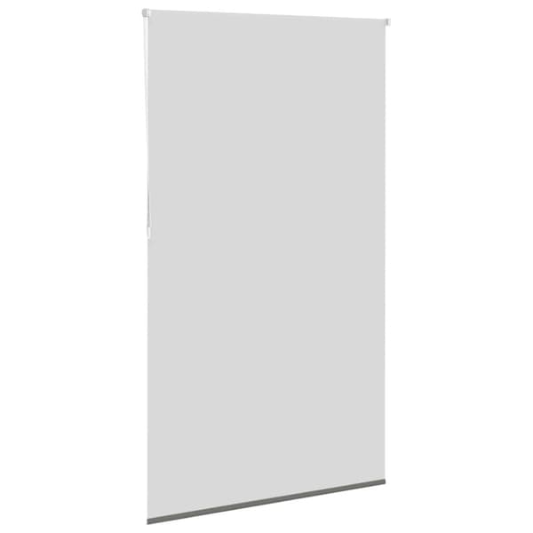 vidaXL Rullgardin mörkläggning grå 125x210 cm tyg bredd 121,6 cm