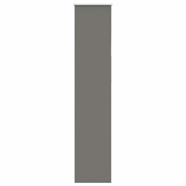 vidaXL Rullgardin mörkläggning grå 50x210 cm tyg bredd 45,7 cm