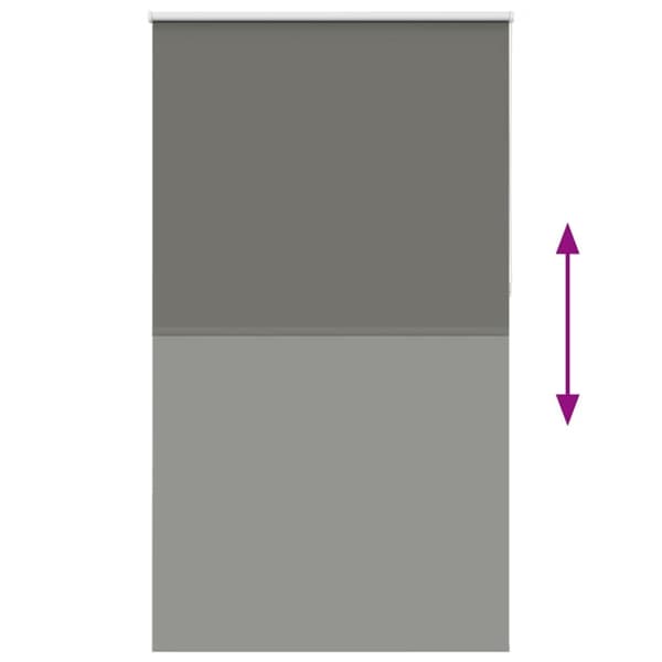vidaXL rullegardin mørklægning 140x210 cm stofbredde 136,6cm polyester