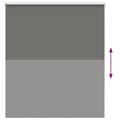 Miniatyrbillede 5 af 11: vidaXL rullegardin mørklægning 140x175 cm stofbredde 136,6cm polyester