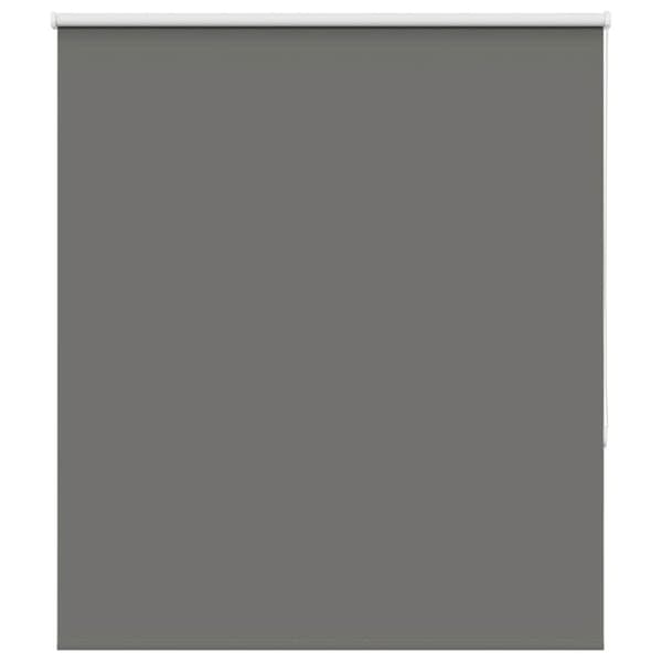 vidaXL Rullaverho Blackout harmaa 140x175 cm Kankaan leveys 136,6 cm