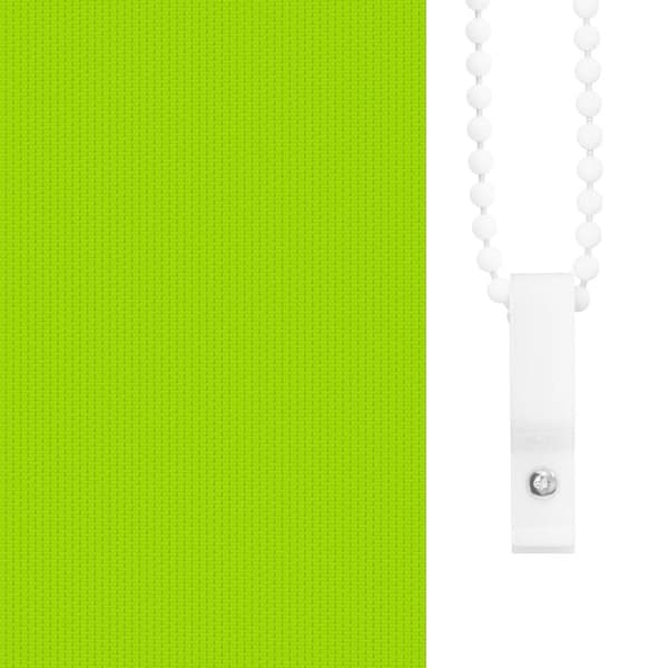 vidaXL Rullegardin lystette 50x130 cm stoff bredde 45,7 cm polyester