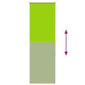 Miniatyrbilde 9 av 11: vidaXL Rullegardin lystette 40x130 cm stoff bredde 35,7 cm polyester