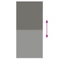 Miniatyrbillede 6 af 11: vidaXL rullegardin mørklægning 100x230 cm stofbredde 95,7 cm polyester