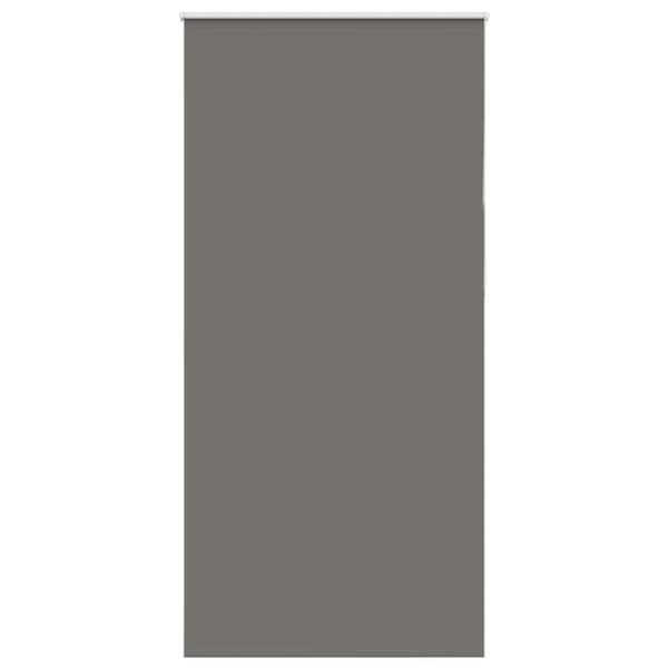 vidaXL Rullaverho Blackout harmaa 100x230 cm Kankaan leveys 95,7 cm