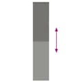 Pikkukuva 4 / 11: vidaXL Rullaverho Blackout harmaa 45x230 cm Kankaan leveys 40,7 cm