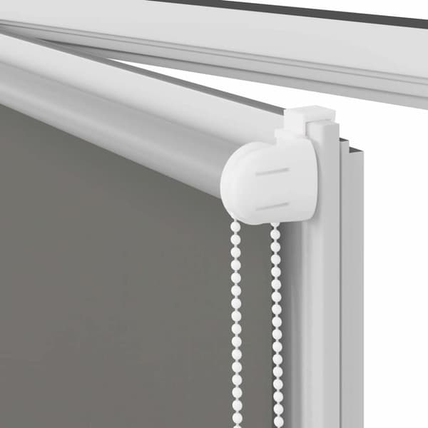 vidaXL Rullaverho Blackout harmaa 45x230 cm Kankaan leveys 40,7 cm