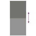 Miniatyrbillede 6 af 11: vidaXL rullegardin mørklægning 90x230 cm stofbredde 85,7 cm polyester