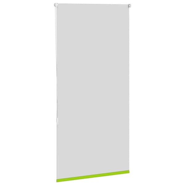 vidaXL Rullegardin lystette 75x130 cm stoff bredde 70,7 cm polyester