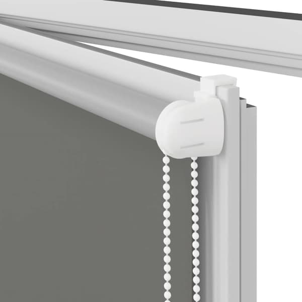 vidaXL Rullaverho Blackout harmaa 50x230 cm Kankaan leveys 45,7 cm