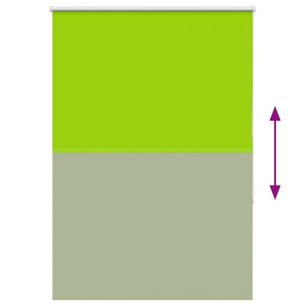 vidaXL rullegardin mørklægning 105x130 cm stofbredde 100,7cm polyester