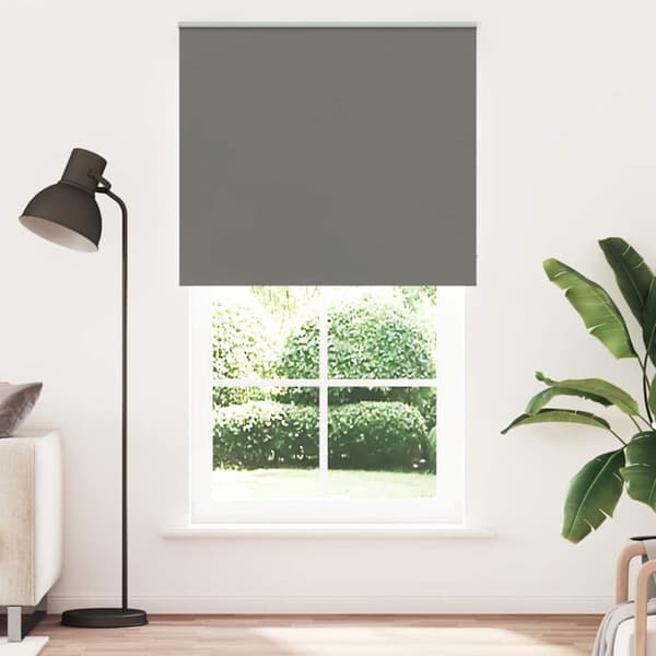 vidaXL Rullegardin lystette 135x230 cm stoff bredde 131,6 cm polyester