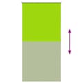 Miniatyrbillede 9 af 11: vidaXL rullegardin mørklægning 80x130 cm stofbredde 75,7 cm polyester
