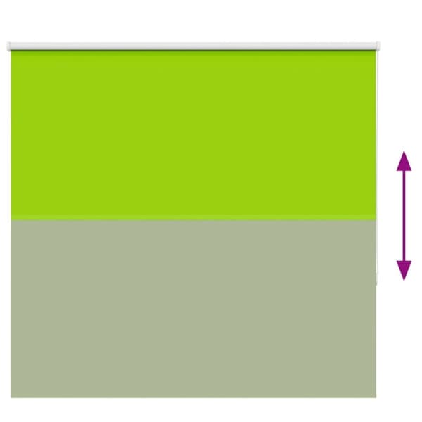 vidaXL rullegardin mørklægning 150x130 cm stofbredde 146,6cm polyester