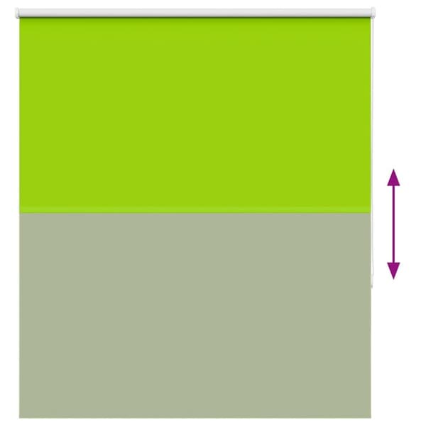 vidaXL rullegardin mørklægning 140x130 cm stofbredde 136,6cm polyester