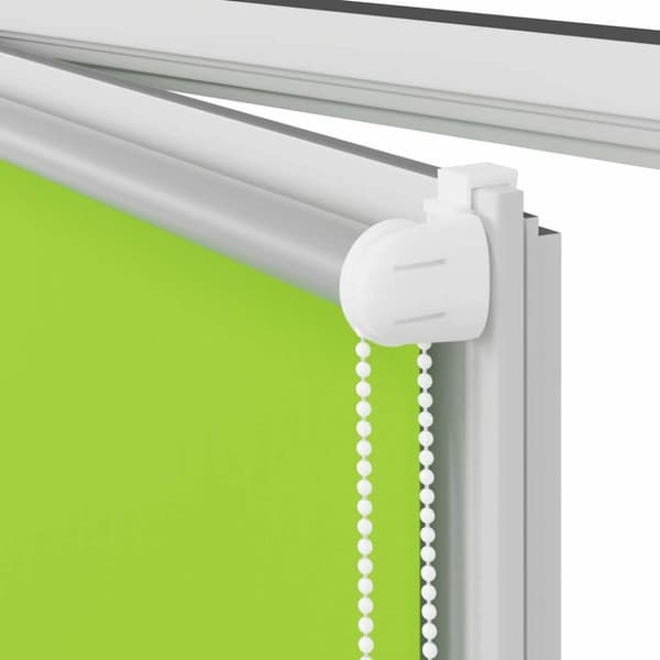 vidaXL Rullaverho Blackout lehdet vihreitä 90x150 cm Kankaan leveys
