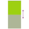 Miniatyrbillede 9 af 11: vidaXL rullegardin mørklægning 115x210 cm stofbredde 110,7cm polyester
