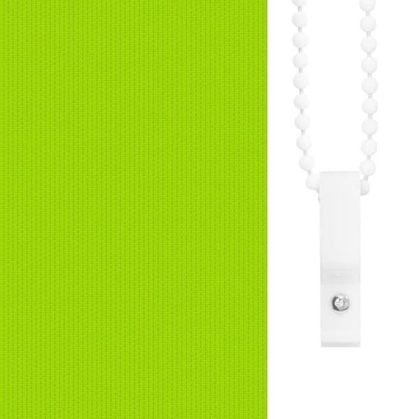 vidaXL Rullegardin lystette 110x210 cm stoff bredde 105,7 cm polyester