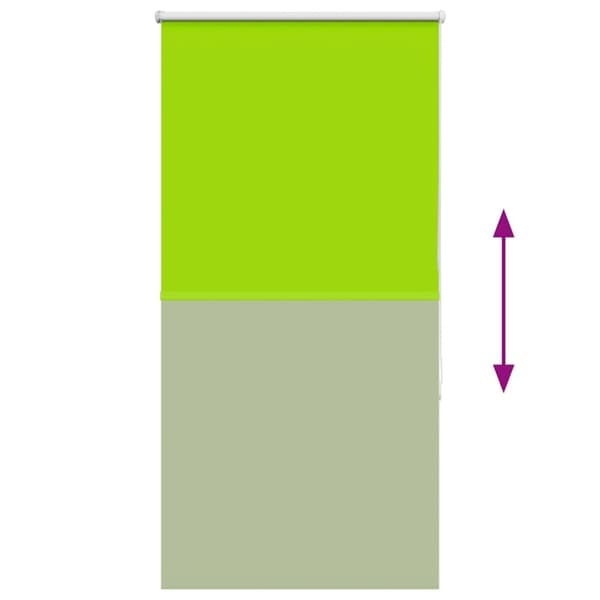 vidaXL rullegardin mørklægning 75x175 cm stofbredde 70,7 cm polyester