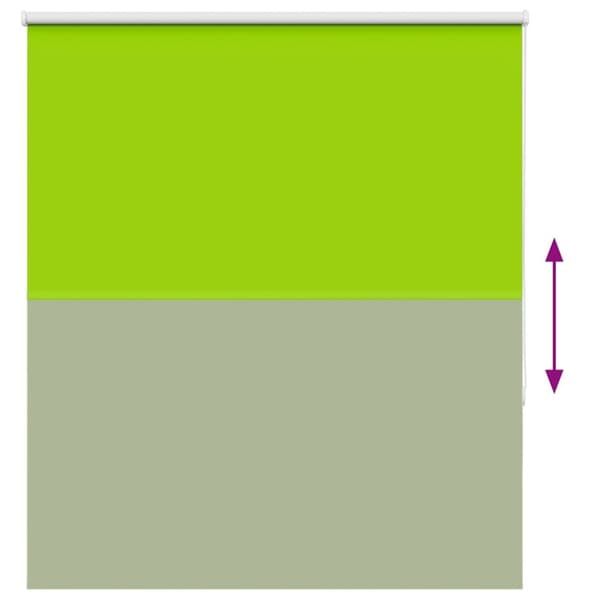 vidaXL rullegardin mørklægning 140x175 cm stofbredde 136,6cm polyester