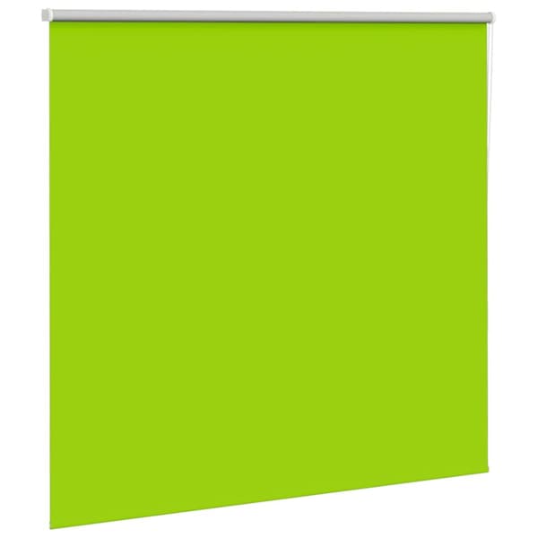 vidaXL Rullgardin mörkläggning blad grön 145x175 cm tyg bredd 141,6 cm