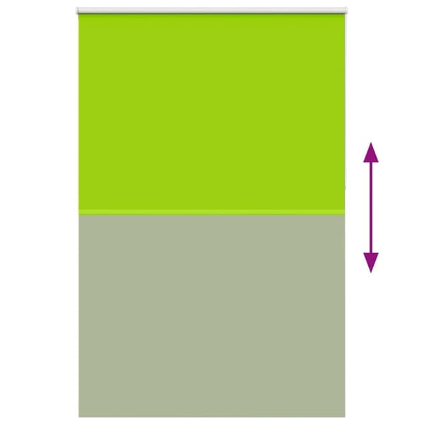 vidaXL rullegardin mørklægning 150x210 cm stofbredde 146,6cm polyester