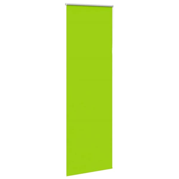 vidaXL Rullgardin mörkläggning blad grön 65x210 cm tyg bredd 60,7 cm