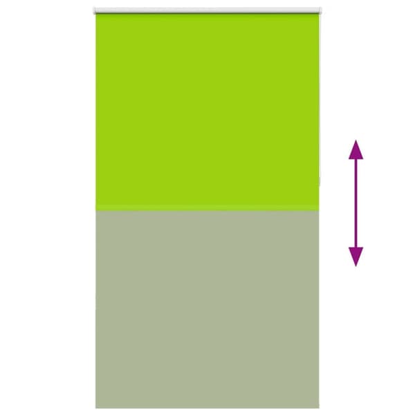 vidaXL rullegardin mørklægning 130x230 cm stofbredde 126,6cm polyester