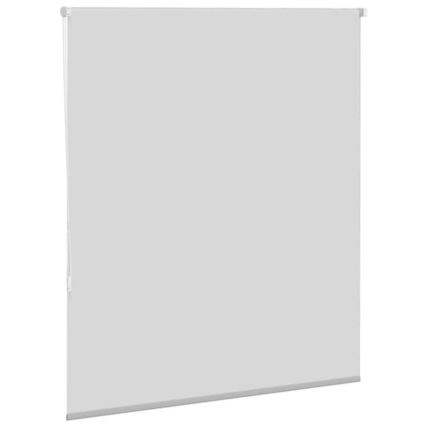 vidaXL Rullaverho Blackout vaalean harmaa 130x130 cm Kankaan leveys