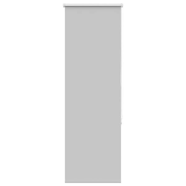 vidaXL Rullaverho Blackout vaalean harmaa 40x130 cm Kankaan leveys