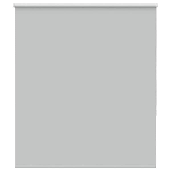 vidaXL Rullaverho Blackout vaalean harmaa 125x175 cm Kankaan leveys
