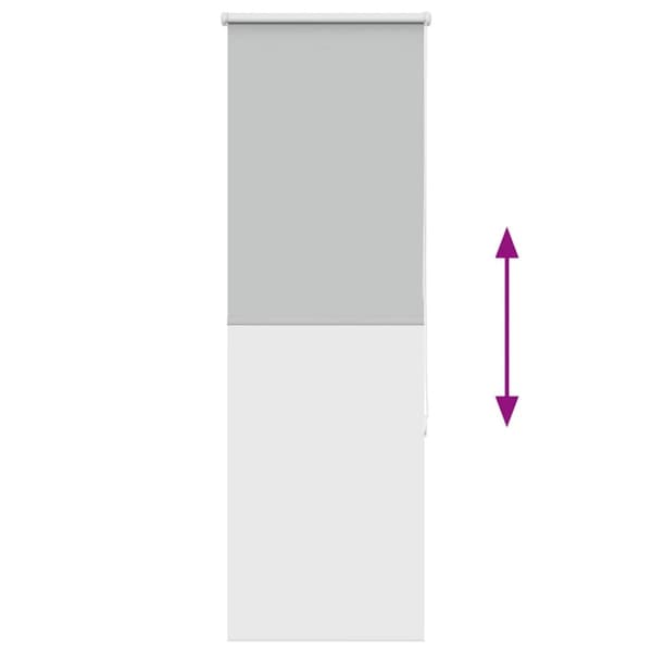 vidaXL Rullegardin lystette 40x175 cm stoff bredde 35,7 cm polyester