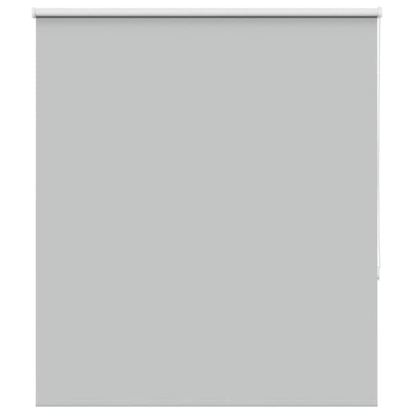 vidaXL Rullaverho Blackout vaalean harmaa 130x150 cm Kankaan leveys