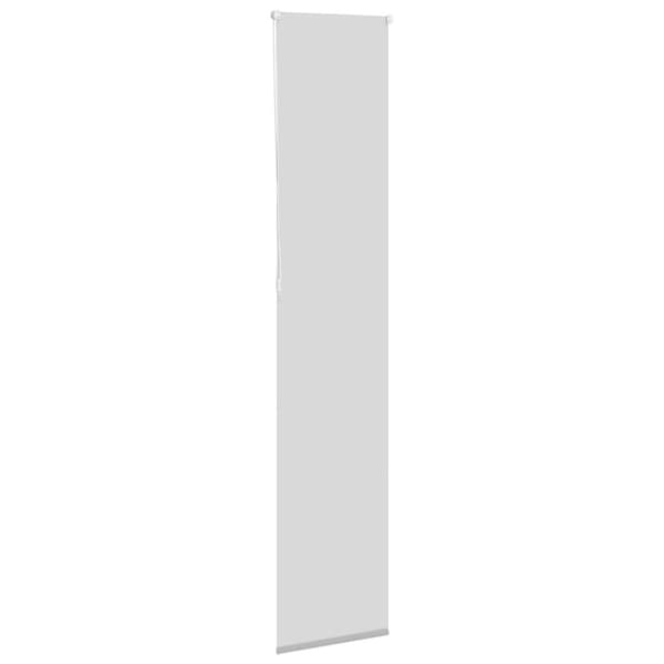 vidaXL Rullgardin mörkläggning ljusgrå 40x210 cm tyg bredd 35,7 cm