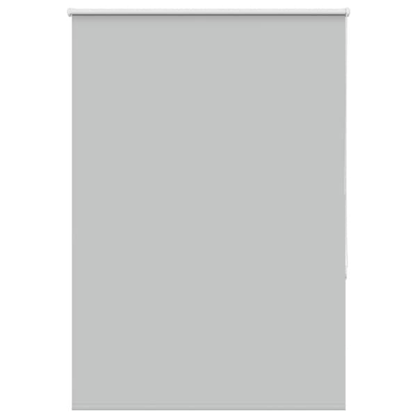 vidaXL Rullgardin mörkläggning ljusgrå 115x175 cm tyg bredd 110,7 cm