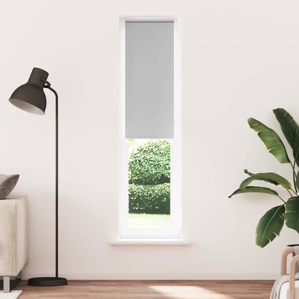 vidaXL Rullegardin lystette 45x230 cm stoff bredde 40,7 cm polyester