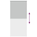 Miniatyrbilde 9 av 11: vidaXL Rullegardin lystette 90x230 cm stoff bredde 85,7 cm polyester