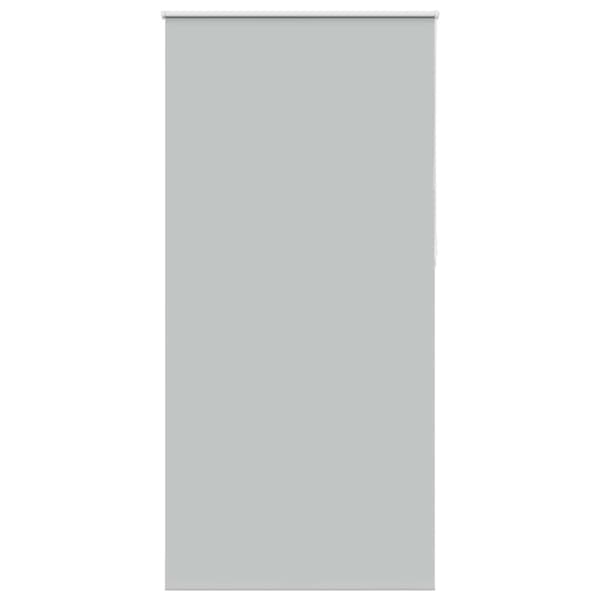 vidaXL Rullaverho Blackout vaalean harmaa 110x230 cm Kankaan leveys