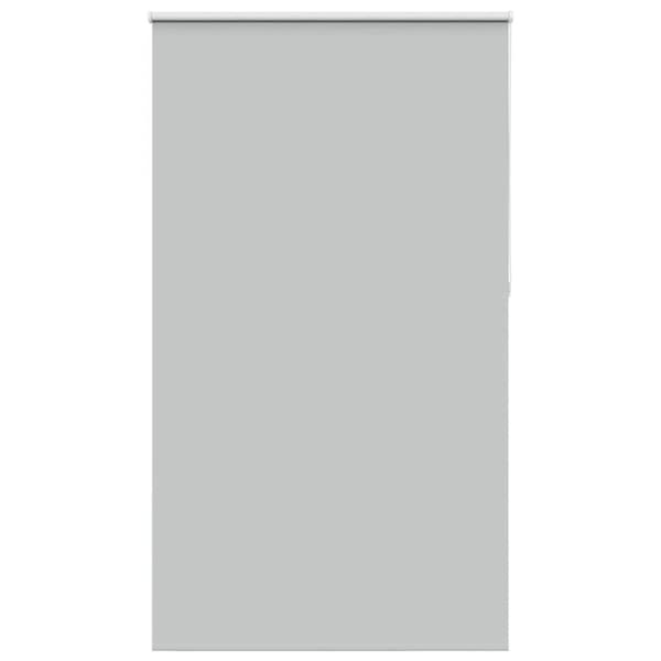 vidaXL Rullgardin mörkläggning ljusgrå 120x230 cm tyg bredd 116,6 cm