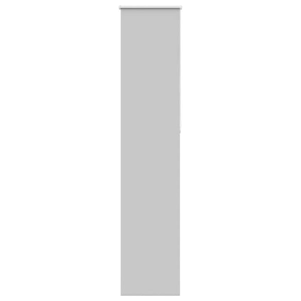 vidaXL Rullgardin mörkläggning ljusgrå 55x230 cm tyg bredd 50,7 cm