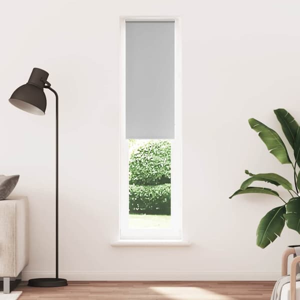 vidaXL Rullegardin lystette 60x230 cm stoff bredde 55,7 cm polyester