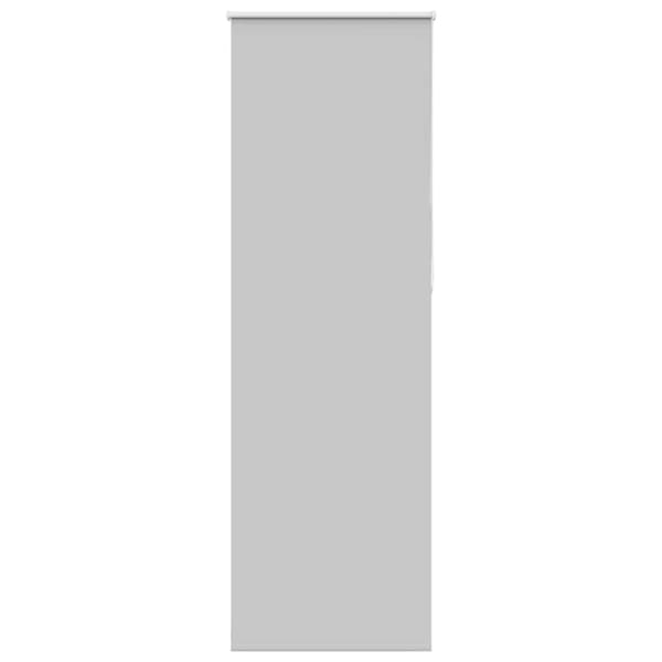 vidaXL Rullgardin mörkläggning ljusgrå 75x230 cm tyg bredd 70,7 cm