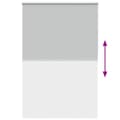 Miniatyrbilde 9 av 11: vidaXL Rullegardin lystette 160x230 cm stoff bredde 156,6 cm polyester