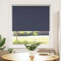 Pikkukuva 2 / 11: vidaXL Rullaverho Blackout merellinen 115x150cm Kankaan leveys 110,7cm
