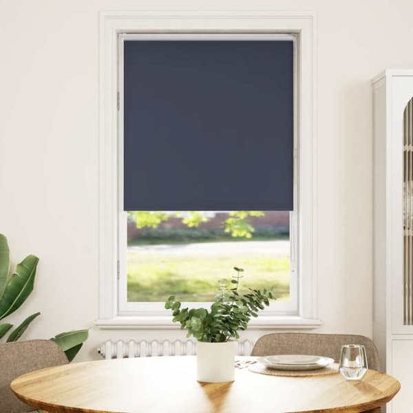 vidaXL rullegardin mørklægning 85x175 cm stofbredde 80,7 cm polyester