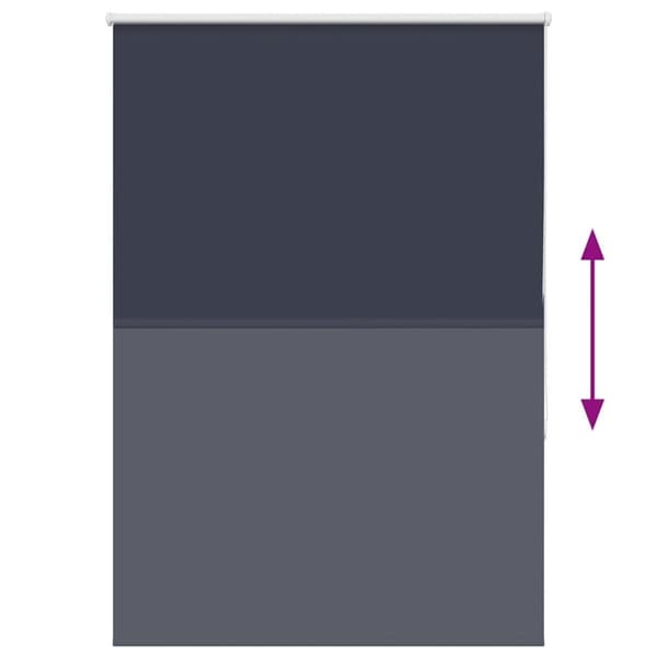 vidaXL Rullaverho Blackout merellinen 105x150cm Kankaan leveys 100,7cm